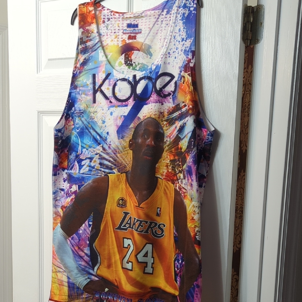 Colorful Kobe Graphic Tank Top